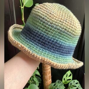 Crochet Ombre Bucket Hat